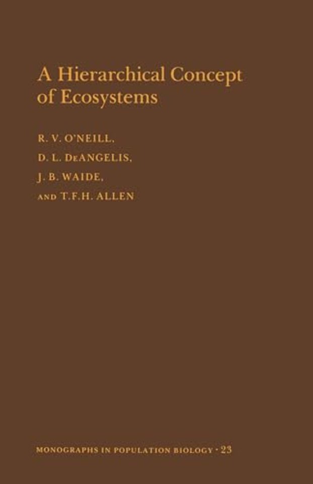 A Hierarchical Concept of Ecosystems