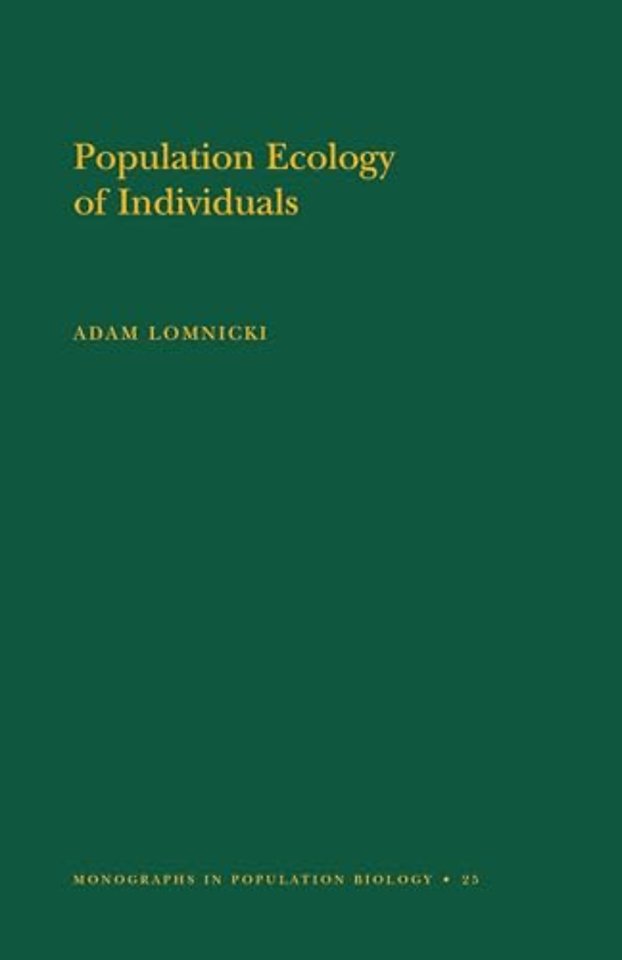 Population Ecology of Individuals