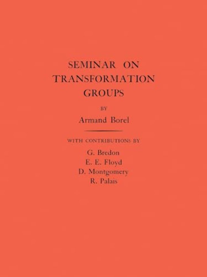 Seminar on Transformation Groups