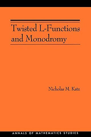 Twisted L–Functions and Monodromy