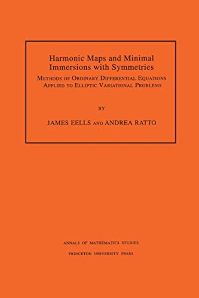 Harmonic Maps and Minimal Immersions with Symmetries