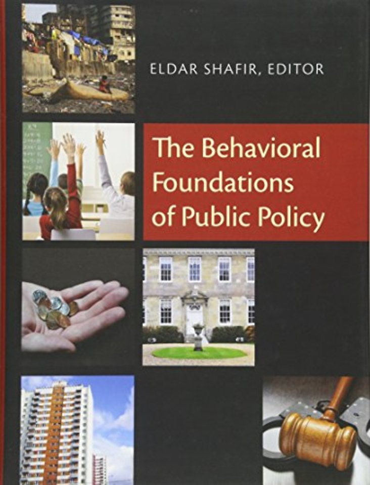 Behavioral Foundations of Public Policy