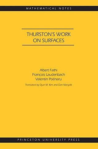 Thurston`s Work on Surfaces