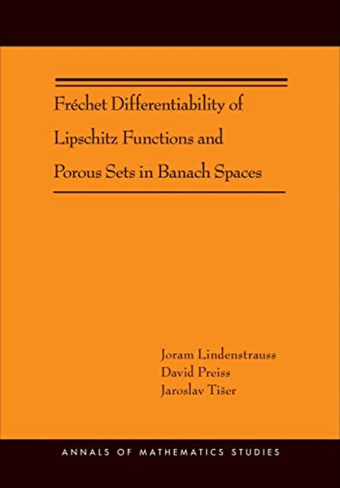 Frechet Differentiability of Lipschitz Functions and Porous Sets in Banach Spaces