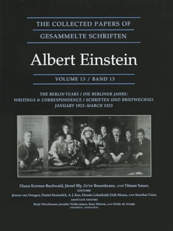 The Collected Papers of Albert Einstein, Volume 13