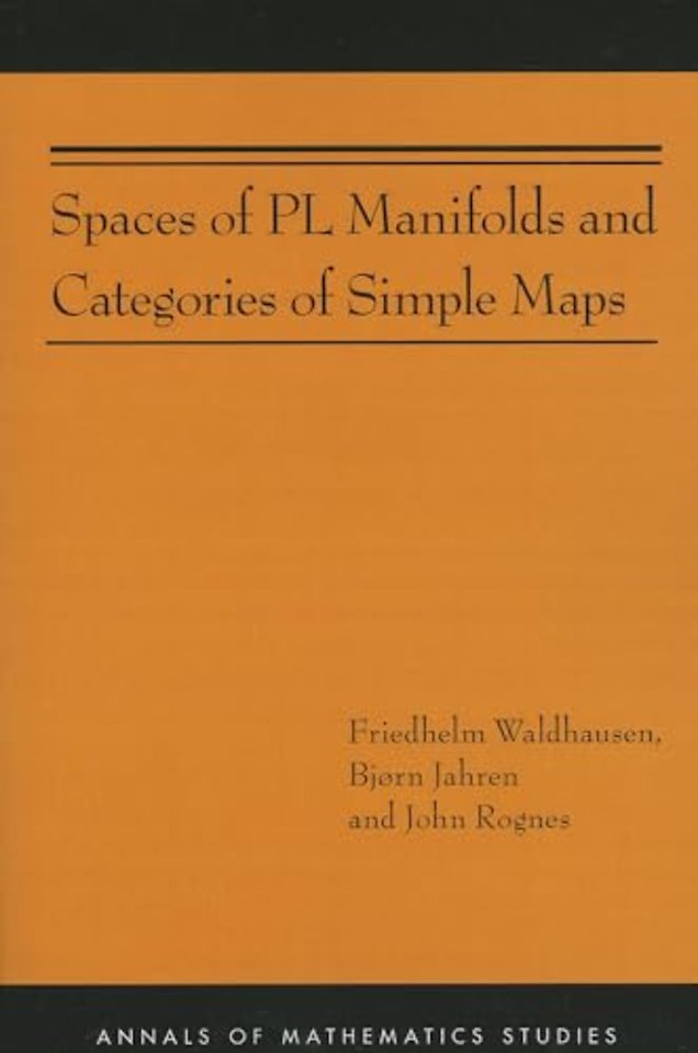 Spaces of PL Manifolds and Categories of Simple Maps