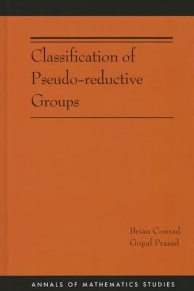 Classification of Pseudo–reductive Groups