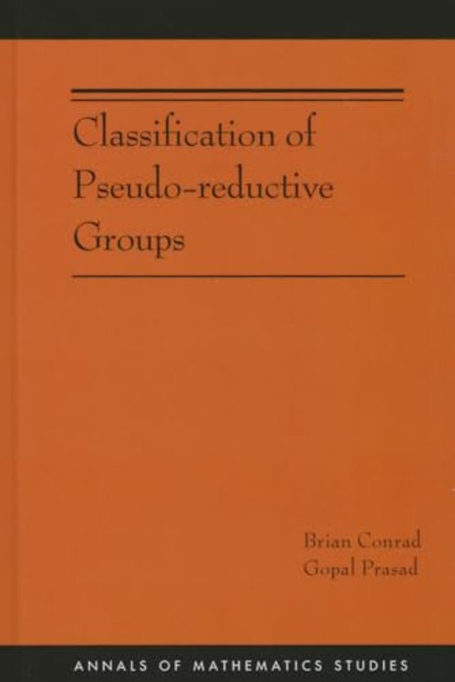 Classification of Pseudo-reductive Groups
