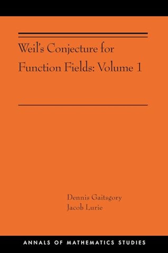Weil`s Conjecture for Function Fields – Volume I