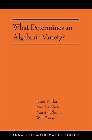 What Determines an Algebraic Variety?
