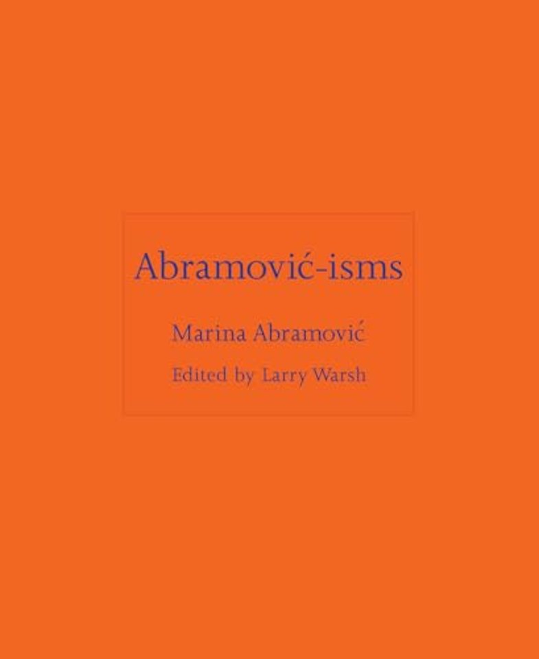 Abramovic-isms