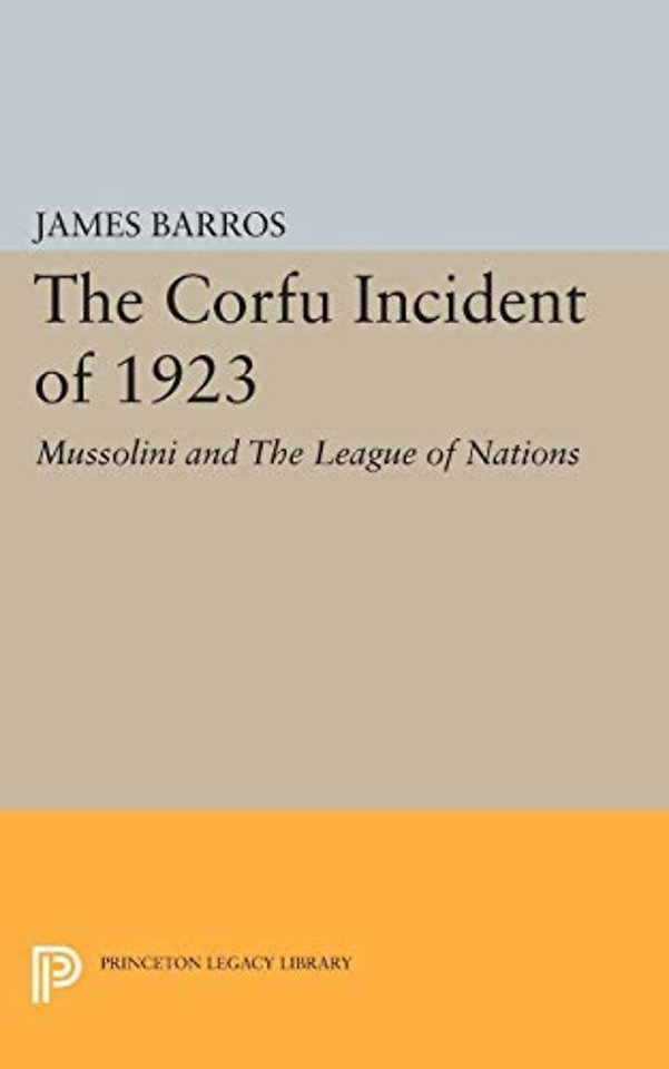 The Corfu Incident of 1923