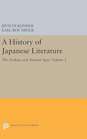 A History of Japanese Literature, Volume 1