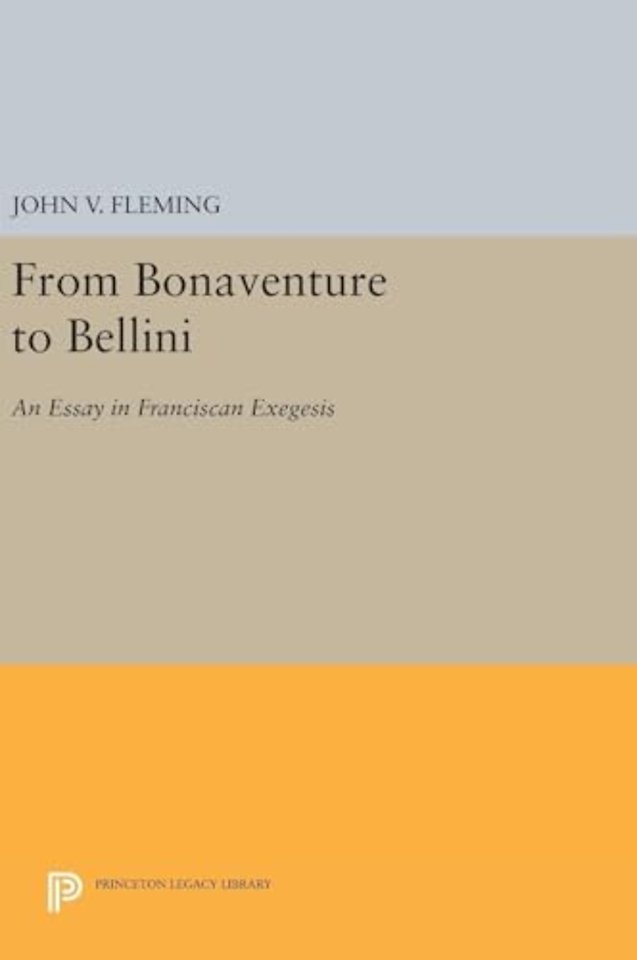 From Bonaventure to Bellini