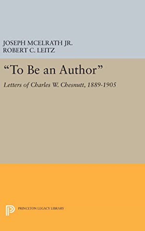 "To Be an Author"