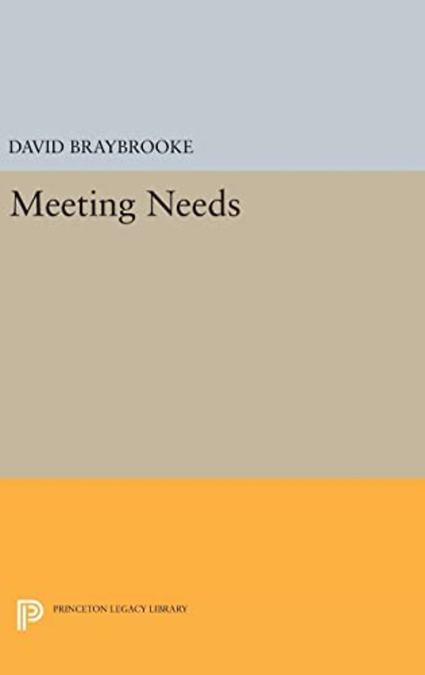 Meeting Needs