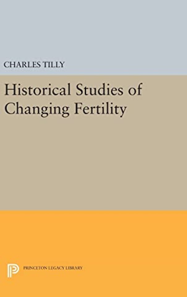 Historical Studies of Changing Fertility