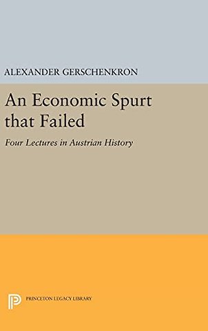 An Economic Spurt that Failed