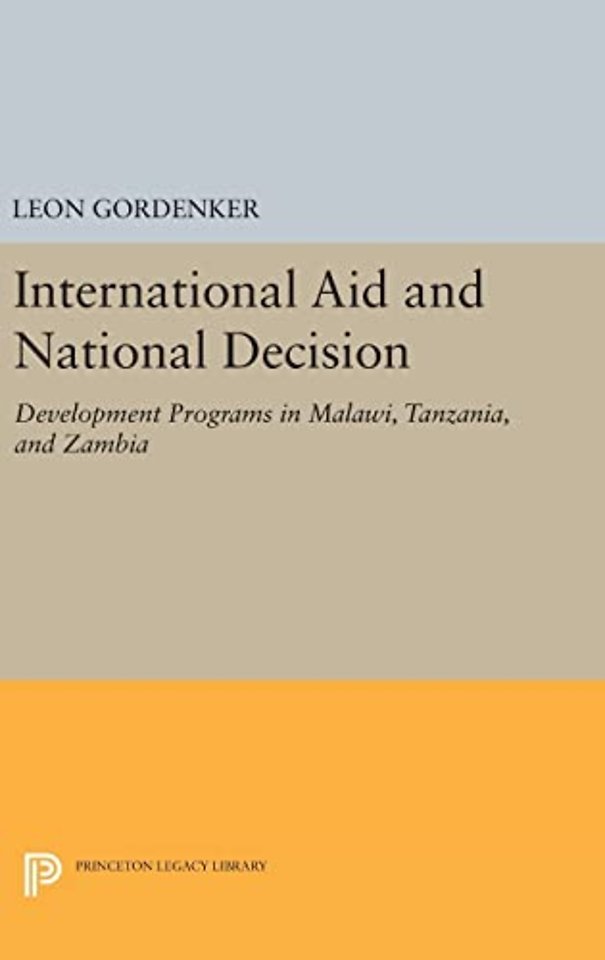 International Aid and National Decision