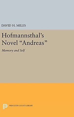 Hofmannsthal's Novel Andreas