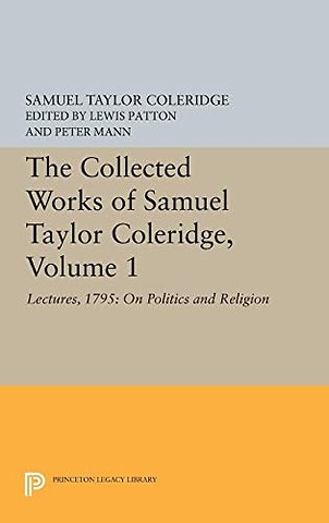 The Collected Works of Samuel Taylor Coleridge, Volume 1