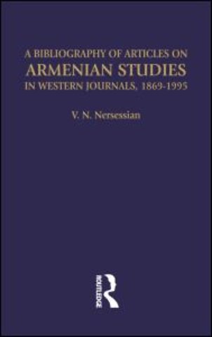 Bibliography of Articles on Armenian Studies in Western Journals, 1869-1995