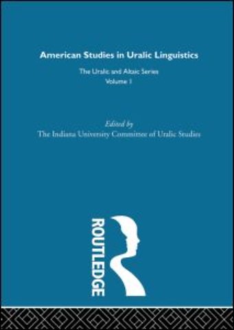American Studies in Uralic Linguistics