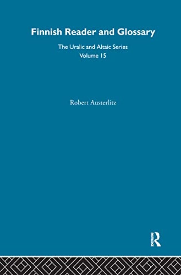 Finnish Reader and Glossary