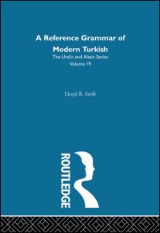 Reference Grammar of Modern Turkish