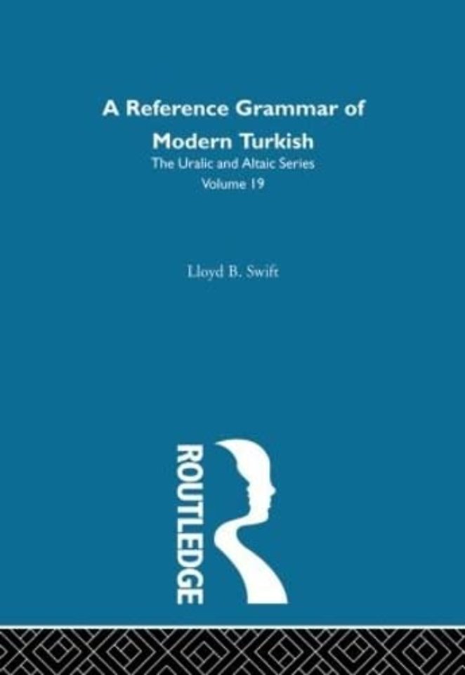 Reference Grammar of Modern Turkish