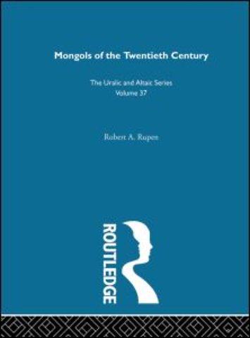 Mongols of the Twentieth Century
