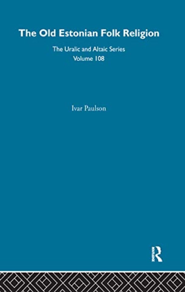 Old Estonian Folk Religion