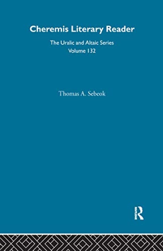 Cheremis Literary Reader With Glossary