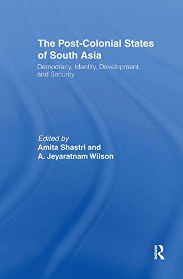Post-Colonial States of South Asia