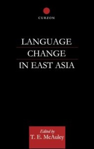 Language Change in East Asia