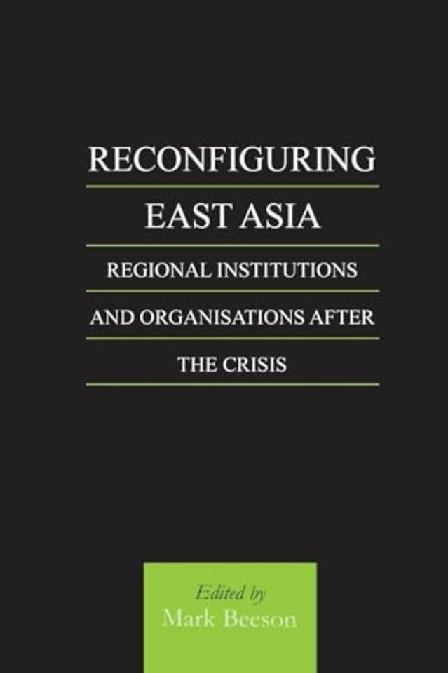 Reconfiguring East Asia