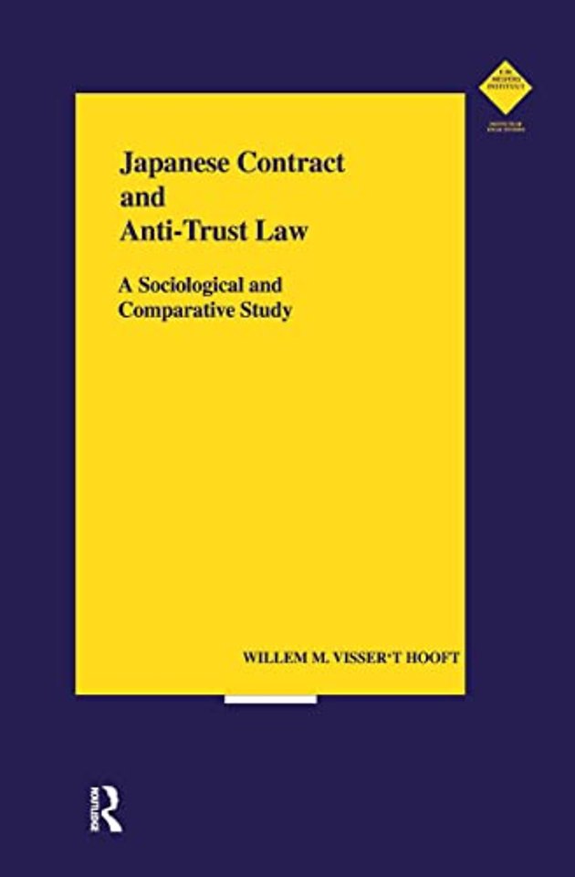 Japanese Contract and Anti-Trust Law