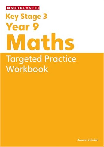 KS3 Year 9 Maths Targeted Practice Workbook with answers.