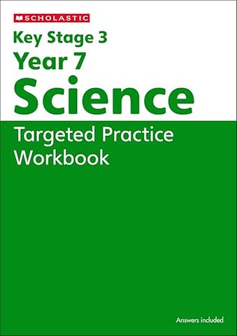 KS3 Year 7 Science Targeted Practice Workbook with answers.