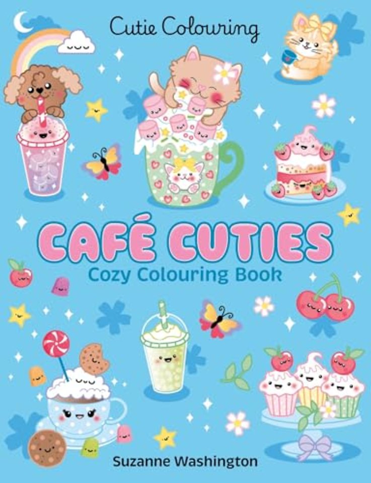 Cafe Cuties: Colouring Book