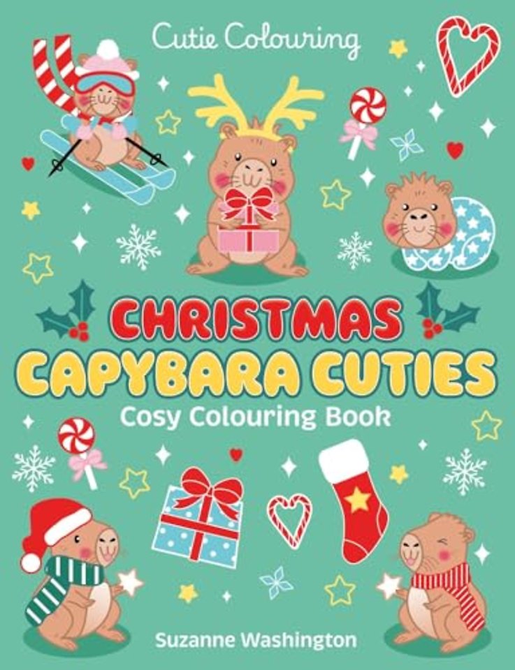 Christmas Capybara Cuties