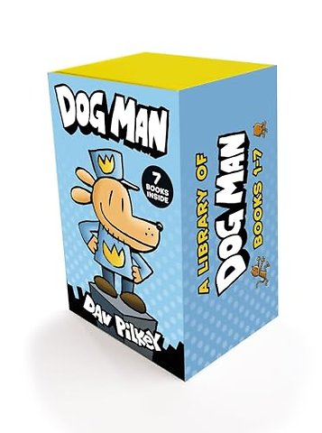 A Library of Dog Man (books 1-7)