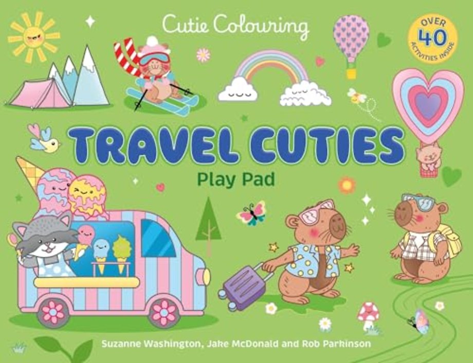 Travel Cuties Play Pad: Peel-Off Paper Fun