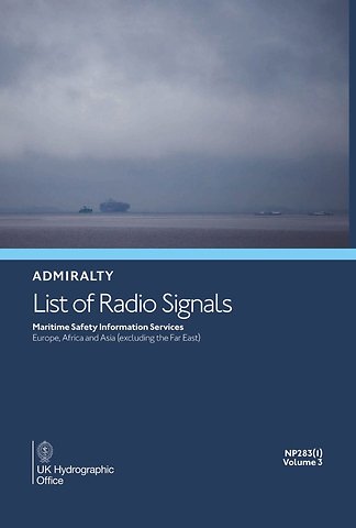 NP283(1) - ADMIRALTY List of Radio Signals: Volume 3, Part 1