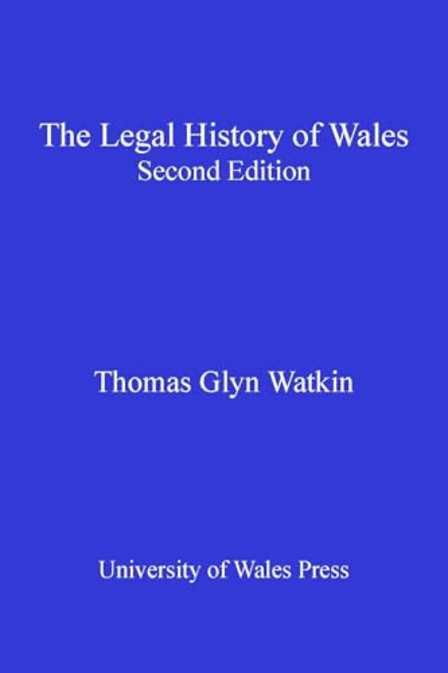 The Legal History of Wales