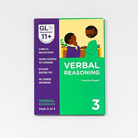 11+ Practice Papers Verbal Reasoning Pack 3 (Multiple Choice)