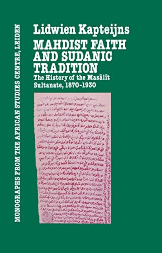 Mahdish Faith and Sudanic Tradition