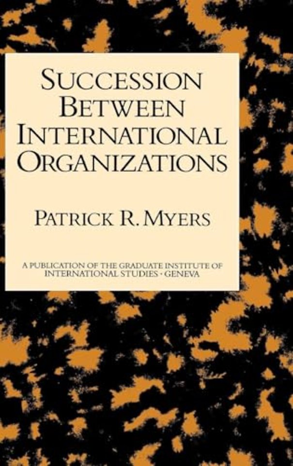 Succession Between International Organizations