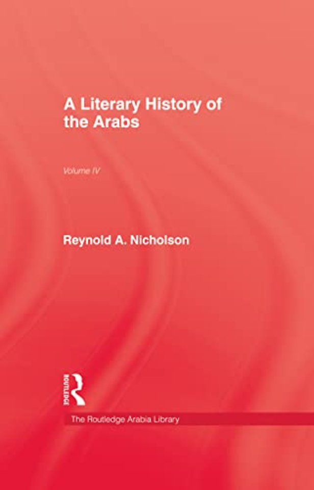 Literary History of the Arabs