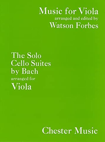 6 Suites for Viola (originally for Cello)